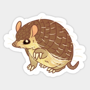 Screaming hairy armadillo solo 02 Sticker